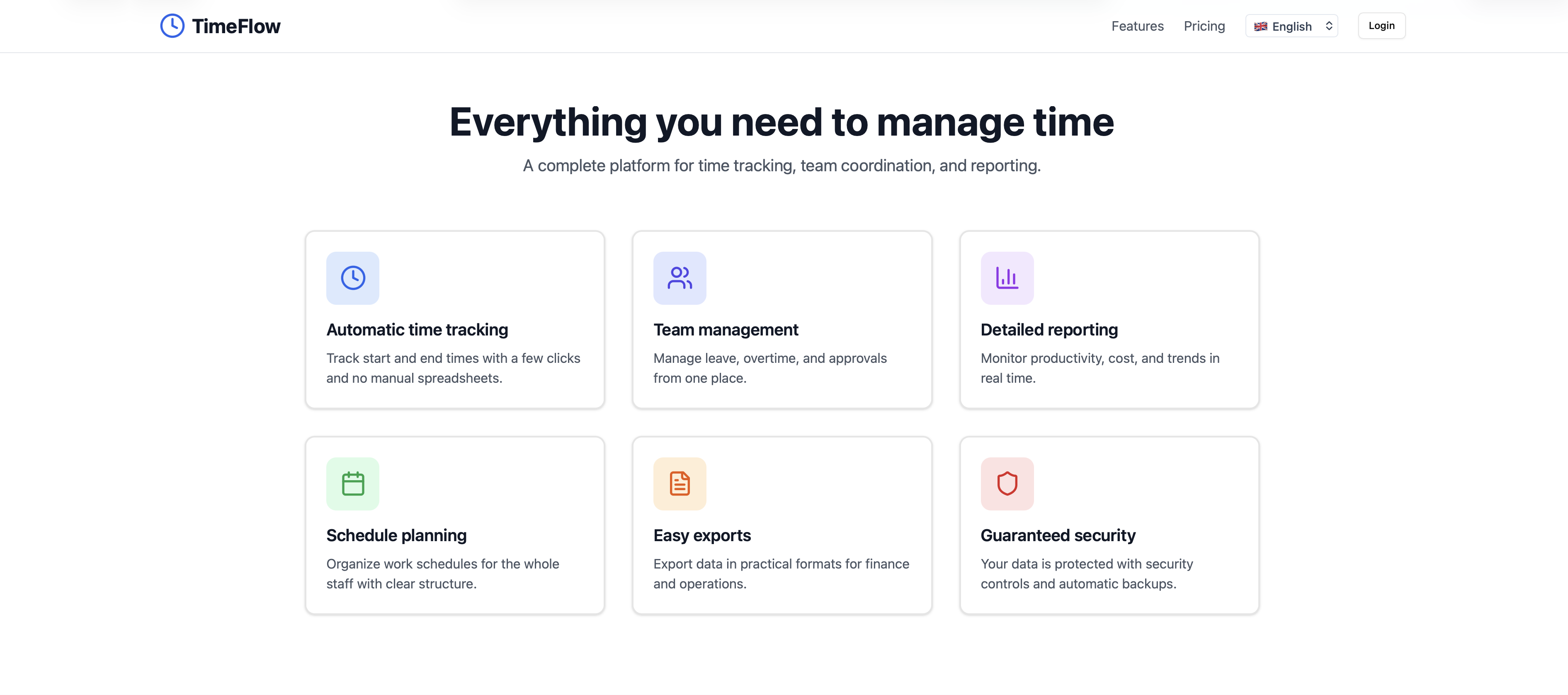 Vorschau des WorktimePro-Projekts